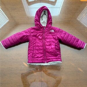 The North Face Fuchsia Quilted Jacket